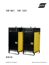 ESAB TAF 801 / TAF 1251 ユーザーマニュアル