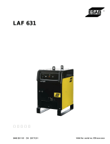 ESAB LAF 631 ユーザーマニュアル