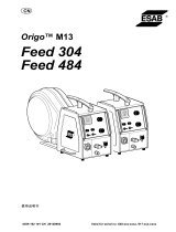 ESAB Feed 484 M13 - Origo™ Feed 304 M13 ユーザーマニュアル