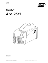 ESAB Caddy 250 Arc 251i ユーザーマニュアル