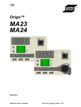 ESAB MA23, MA24 Origo™ ユーザーマニュアル