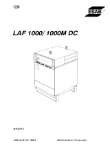 ESAB LAF 1000 / LAF 1000M DC ユーザーマニュアル