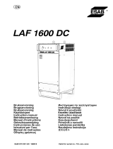 ESAB LAF 1600 ユーザーマニュアル