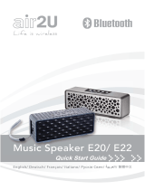 AIPTEK E20 Music Speaker - Air2U 取扱説明書