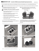 Bowflex BD552i Unpacking Instructions