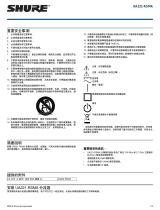 Shure UA221-RSMA ユーザーガイド