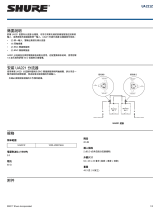 Shure UA221Z ユーザーガイド