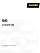 Shure AD4D ユーザーガイド