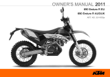 KTM 690 Enduro R 2011 取扱説明書