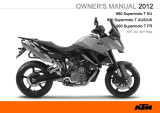 KTM 990 Supermoto T 2012 取扱説明書