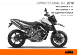 KTM 990 Supermoto R FR 2012 取扱説明書