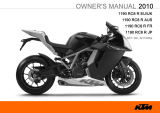 KTM 1190 RC8 R FR 2010 取扱説明書