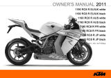 KTM 1190 RC8 R 2011 取扱説明書