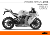 KTM 1190 RC8 R EU 2012 取扱説明書