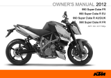 KTM 990 Super Duke R EU 2012 取扱説明書