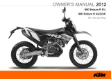 KTM 690 Enduro R AU GB 2012 取扱説明書