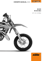 KTM 50 SX Mini 2020 取扱説明書