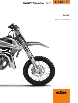 KTM 65 SX 2020 取扱説明書