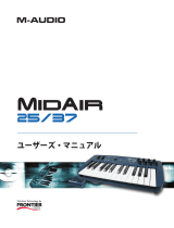 M-Audio MidAir 37 ユーザーガイド