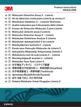 3M Molecular Detection Assay 2 - Listeria MDA2LIS96, 96 tests, 1 ea 取扱説明書