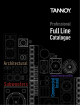 Tannoy CVS 6 (EN 54) ユーザーマニュアル