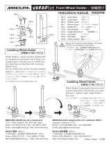 MINOURA Front Wheel Holder Instructions Manual