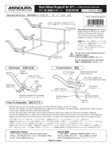 MINOURA Rear Wheel Attachment Instructions Manual