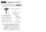 MINOURA SBH-80 Instructions Manual