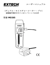 Extech Instruments MO265 ユーザーマニュアル