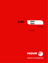 Fagor CNC 8060 for milling machines ユーザーマニュアル