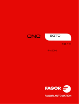 Fagor CNC 8070 取扱説明書