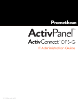 promethean ActivConnect OPS-G ユーザーガイド