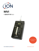 Ion Science MVI portable mercury detector ユーザーマニュアル