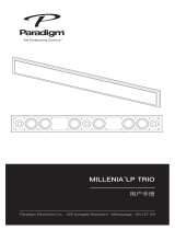 Paradigm Millenia LP Trio ユーザーマニュアル