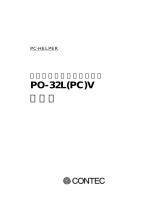 Contec PO-32L(PC)V 取扱説明書