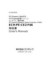 Contec ECH-PE-CE2-F4A 取扱説明書