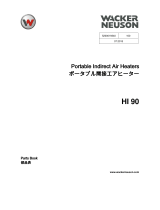 Wacker Neuson HI90 Parts Manual