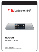 Nakamichi ND590 ユーザーマニュアル