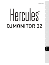 Hercules DJMonitor 32  ユーザーマニュアル
