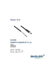 Basler Power-I/O Cable M8 6p/open データシート