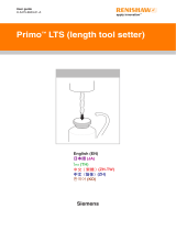 Renishaw Primo LTS software Siemens ユーザーガイド