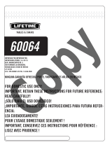 Lifetime 60064 取扱説明書