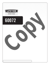 Lifetime 60072 取扱説明書