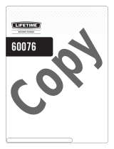 Lifetime 60076 取扱説明書