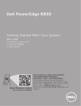 Dell PowerEdge R830 クイックスタートガイド