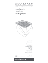 mothercare Innosense Cold Water Steriliser ユーザーガイド