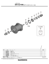 Shimano DH-C2100-D-NT Exploded View