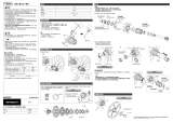 Shimano WH-M985 Service Instructions