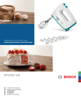 Bosch MFQ36300GB ユーザーマニュアル