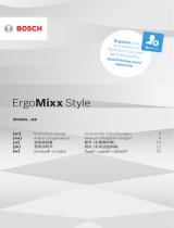 Bosch MSM6S90BGB/01 取扱説明書